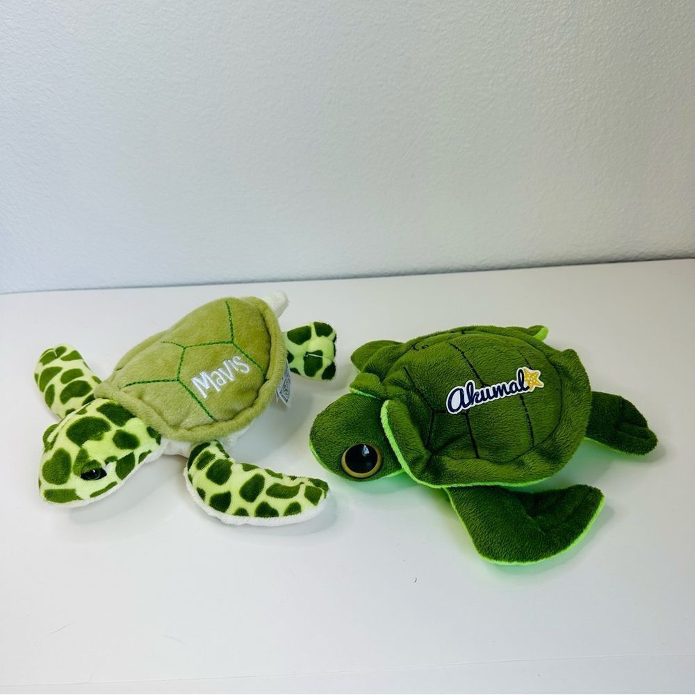 Sea‎ Turtle Plush Set Of 2